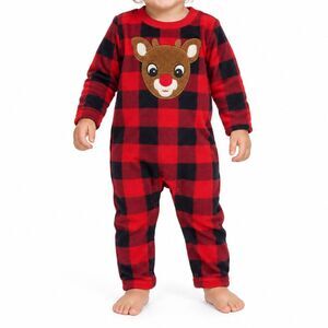 🔥 5 for $30 🔥 Rudolph the Red-Nosed Reindeer Baby Romper | Size 18M